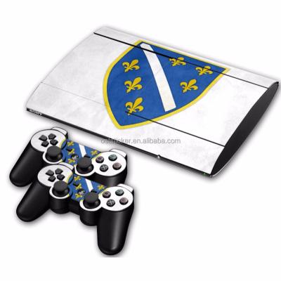 China PVC vinyl decal for ps3 super slim skin sticker for ps3 super slim console for sale