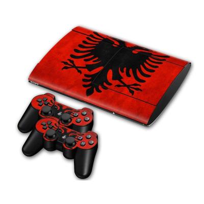 China Controllers Decal PVC and Vinyl Game Console Skin Sticker for ps3 super slim for sale