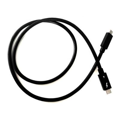 China Fast Charging Speed Thunderbolt 4 Cable Male PVC 100W USB C To USB C Male Video Transmission 8K 40Gbps Cable For Macbook Iphone for sale