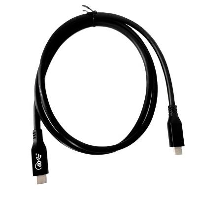 China Fast Charging Speed USB 40 Gbps Cable Thunderbolt 4 20V 5A 100W Transmission USB 4.0 Fast Charging Cable Type C to C Cable for sale