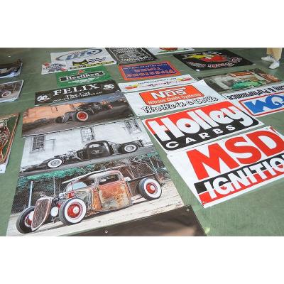 China Support customization custom printed full color vinyl banners, wholesale outdoor vinyl banner signs large format roll 3.2m for sale