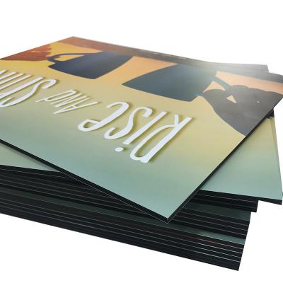 China Advertising Promotional Display Ect Customized Foam UV Printing Advertising Board , Custom White PVC Foam Board Poster Banner Logo Poster Board Display for sale