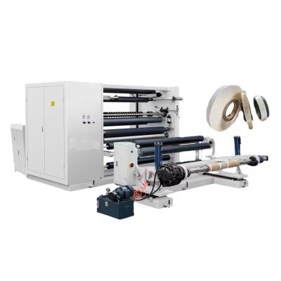 China PLC Fully Automatic Tension Control System Narrow Film Slitting Machine Cutting Machine Te koop