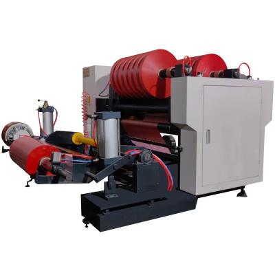 Chine 7 Inch Touch Screen Surface Curl Slitting Machine Narrow Coated Paper Narrow Strip Slitting Machine 450mm à vendre