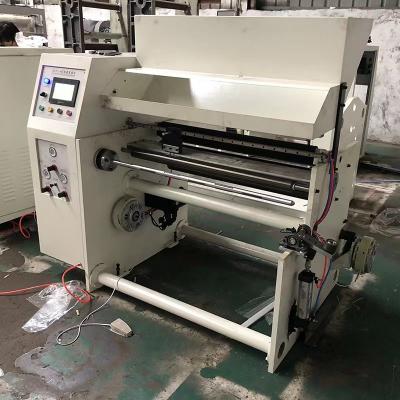 China 600 Type High Speed Wallpaper Paper Roll Slitter Rewinder Fully Automatic Non Woven Fabric Rewinding Machine en venta