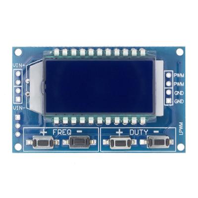 China Computer 1Hz-150Khz Adjustable Computer Signal Generator Module PWM Pulse Frequency Function Duty Cycle TTL LCD Display 5V DC 12V 24V for sale