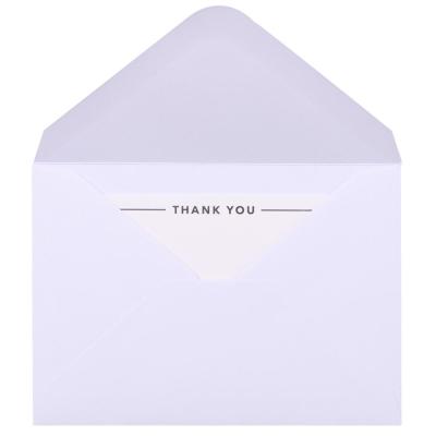 China Gift Envelope Customized Size White Envelope Mini Cards Envelope Thank You Cards With Envelope for sale