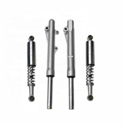 China Motorcycle 330mm Motorcycle Shock Absorber Rear 430mm Front For AKT110S for sale