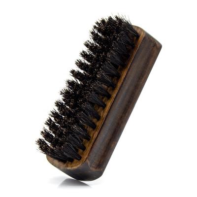 China 100% Wood Eco-Friendly Boar Bristle Antique Beard Brush For Medium Beard Care for sale