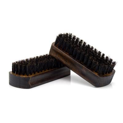 China New Style Custom Private Label Boar Bristle Eco-Friendly Beard Brush Wooden Handle Beard Brush 100% Care Means Beard Brush for sale
