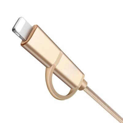 中国 データ伝送6ft 10ft多機能USBケーブル電光マイクロUSBケーブルFCC 販売のため