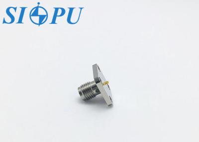 Cina SMA Female RF Connector, 4-Hole Flange, PCB Microstrip Mount, dimensione 1,3 × 0,5 × 1,5 cm in vendita