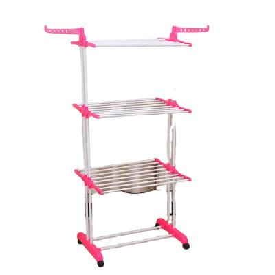 China Space Saving Factory Direct Sales Laundry Hangers & Racks Folding Hanging Laundry Rack Laundry Rack for sale