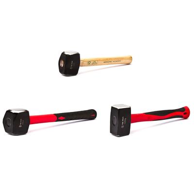 China Other Building Construction Fiberglass Forged Steel Grip 6lb Sledgehammer for sale