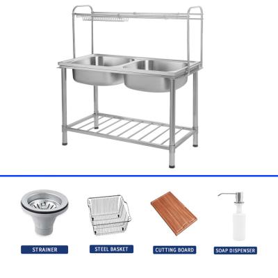 China El soporte para el fregadero de acero inoxidable de montaje superior con 1 tazón y resistente a la oxidación en venta