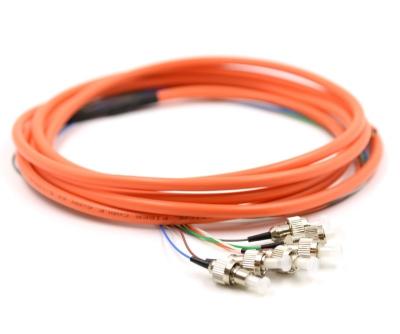 China 3m 6 Kern-OM1 optischer Zopf in mehreren Betriebsarten, FC-Zopf für Netz-Telekommunikation FTTH zu verkaufen