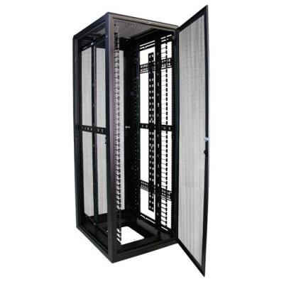 Cina scaffale pieno del server 37RMU, cerniere di porta reversibili del campo che chiudono il Governo a chiave del server in vendita