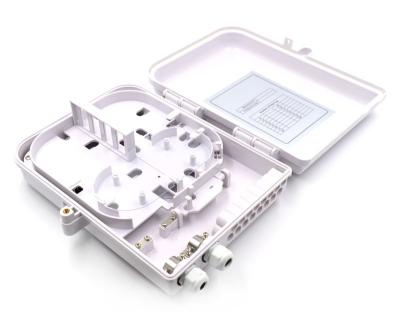 China 200mm x 215mm x 54mm Faser-Optikbeendigungs-Kasten für FTTx alle Netze 2 Einlass-Häfen zu verkaufen