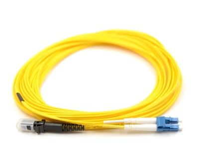 China LC zum MTRJ-Duplex-Faser-Pullover, Lichtwellenleiter 10m Digital mit Verbindungsstücken PC UPC APC zu verkaufen
