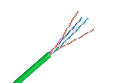 China Vorübergehendes Kabel der Lan-Kabel-Massen-Cat5e, PVC-Jacke Kabel CCA Leiter abgeschirmte Cat5e zu verkaufen
