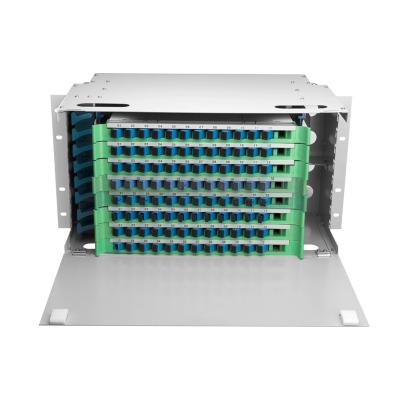 Cina Tipo rete a fibra ottica ODF del cassetto della struttura per la rete delle Telecomunicazioni in vendita