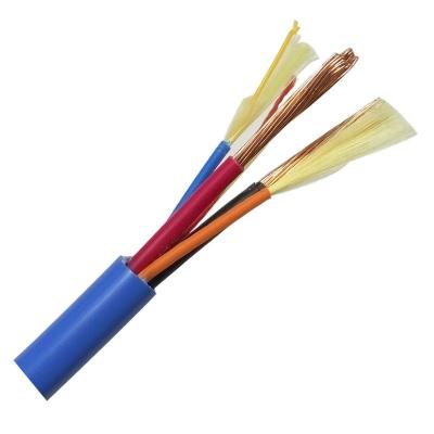 Cina Cavo ottico sotterraneo della fibra di singolo modo OPLC dei centri ibridi del cavo elettrico 1-12 in vendita