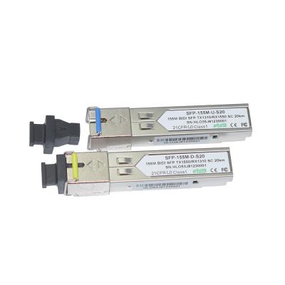 Κίνα Εξαρτήματα καλωδίων οπτικής ίνας TX1550nm RX1310nm DDM προς πώληση