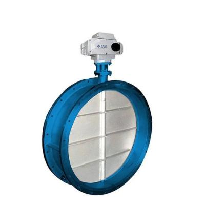 Chine Valve à papillon de contrôle électrique à faible charge en acier inoxydable pour l'industrie de la climatisation et la production d'électricité à vendre