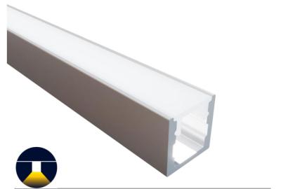 Cina Profili LED quadrati da 8*8 mm Profili LED in alluminio per lampadari in vendita