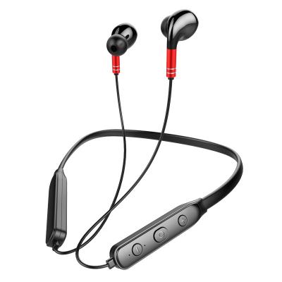 China High quality fast charging wholesale price neckband silicone earbuds bluetooth earphone radio for sale