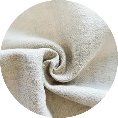 China Organic natural cotton and plain woven linen fabric in a full range of colors for sale