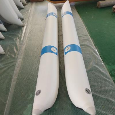 China 250x25cm Inflatable Pontoon Pedal Boat Water Bike PVC Banana Floating Tube 250x25cm for sale