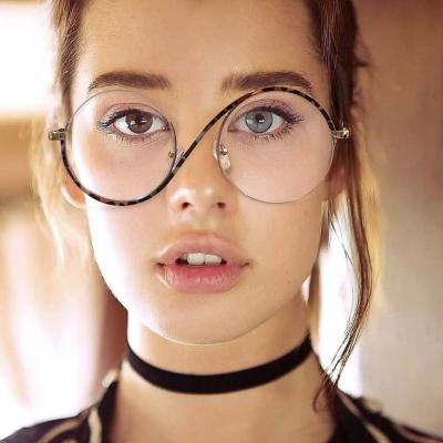 China For TR90 Blue Light Blocking Eyeglasses Reading Glasses Lenses Prescription Round Optical Glasses Designer Eyeglasses Running Sight for sale
