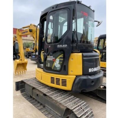 China Mini excavadora usada Komatsu PC55mr PC56 rastreador con capacidad de cubo de 0,2m3 en venta