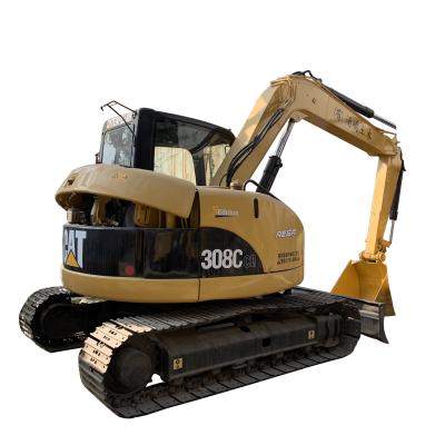 China CAT 308CCR 8TON Minibagger Gebraucht Caterpillar Maschine Gewicht 8000 KG zu verkaufen