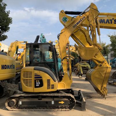 China Utilizado 4 toneladas 5 toneladas Komatsu Pc40mr Pc55mr Crawler Mini Excavadora original bomba hidráulica en venta
