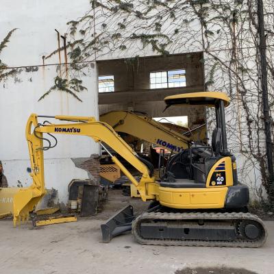China 26.1KW 0.14m3 Mini excavadora Komatsu PC40 Usada en Japón en venta