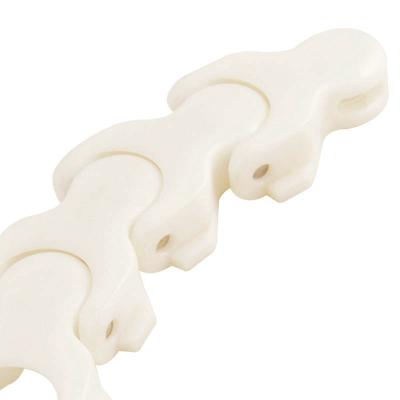 China Industry 1702TAB WLF1702TAB Packing Industry 1702TAB POM PLASTIC CHAIN CONVEYOR CHAIN laterally flexible for sale