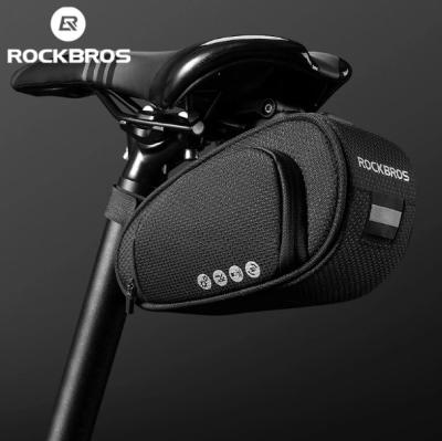 China Customized Lightweight Waterproof Saddle Bag Outdoor Sport Cycling Bicycle Rear Bag Bike Accessories Bag for sale
