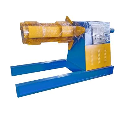 China Building material shops building materials machinery tile machine uncoiler hydraulic driver for sale