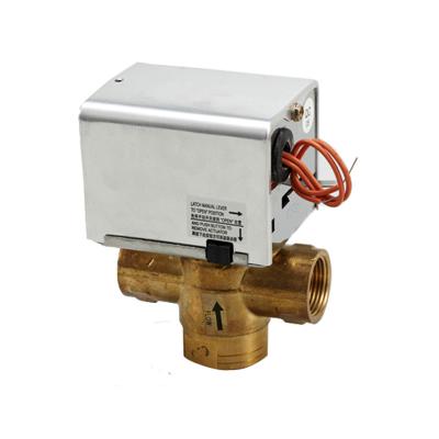 Chine Robinet à tournant sphérique électrique de retour de ressort de 2 manières/3 manières pour le système de FCU/CAHT à vendre