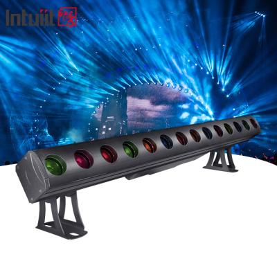 중국 클럽 이벤트 스테이지 라이트 LED 선형 RGBW 픽셀 LED 바 14x15W 방수 야외 LED 픽셀 튜브 빔 라이트 DJ 스테이지 라이트 판매용