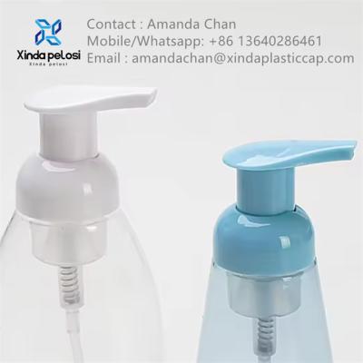 China Dispensador de bomba de espuma de plástico personalizado para embalagens de cuidados pessoais à venda