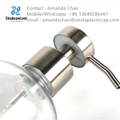China Sliver pP Plastic Foam Pump Foam Dispenser Foaming Soap Pump voor fles Te koop