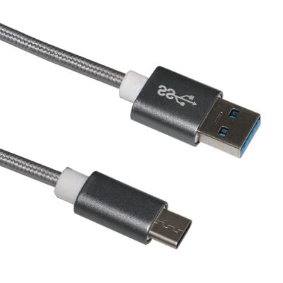 中国 USB オーバーストレント 保護タイプ To c 3.0 USB タイプ C データケーブル 5Gbps 高速 3A 急速充電オーバーストレント 卸売用 販売のため