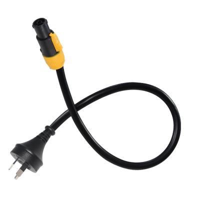 China High-Quality AS/NZS 3112 Certified to XLR3 Female Power Cord 10A 250V Heavy Duty for Professional Audio Equipment, Stage Use, DJ Gear for sale
