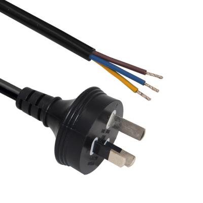 China Alto rendimiento de carga pesada flexible AU 2P / 3P a despojado 2C / 3C cable de alimentación para electrodomésticos Equipos industriales en venta