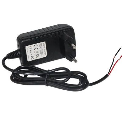 Cina Cable di alimentazione UE con fine del filo nudo 2 pin European Plug to Open Wire Cable AC per fai da te, LED, alimentazione elettrica in vendita