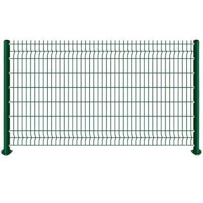 Κίνα V Διάφραγμα Ασφάλειας Φράχτης 60 * 60mm πράσινο Φράχτη Κήπος Φράχτης PVC 3 Curved Φράχτη προς πώληση