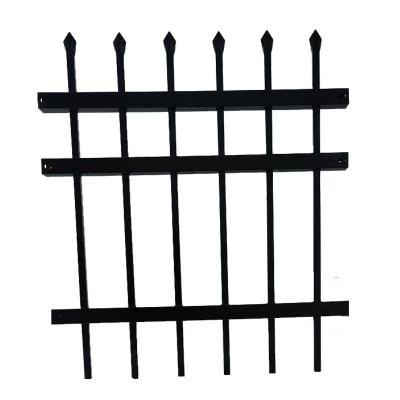 China 5 pies resistente a la corrosión de la cerca de acero tubular duradero Diseño moderno para una mayor seguridad y longevidad en venta